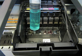 Промивання друкуючої голівки струменевого принтера