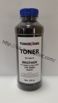 Тонер BROTHER HL-L5000/L5100/L5200/L6250/DCP-L5500/MFC-L5700/L5750/L6800/L6900, TN-3480 (225гр/флакон) Tomoegawa